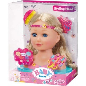 Vergroot Baby Born Sister Styling Head Baby Born Sister Styling Head