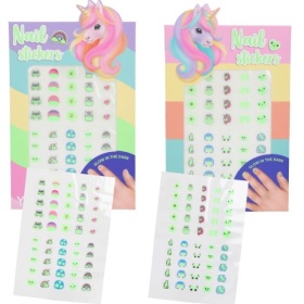 Vergroot Ylvi Nagelstickers Glow In The Dark Ylvi Nagelstickers Glow In The Dark