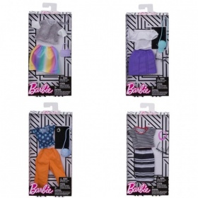 Vergroot Barbie Fashions Complete Day Looks & Evening Barbie Fashions Complete Day Looks & Evening