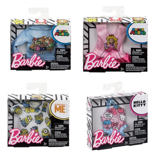 Barbie Fashion Tops - Licensed