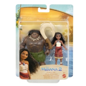 Disney Princess Small Doll Vaiana 2-pack Vaiana&demigod
