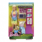 Barbie Crayola Stamp Fashion