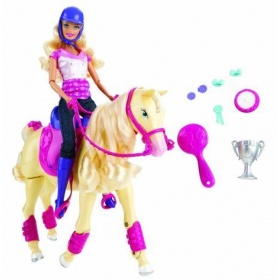 Barbie paard champion taw