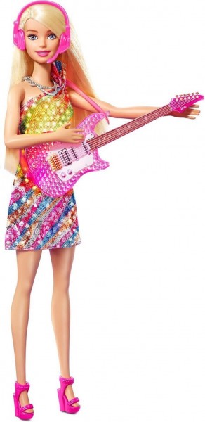 Barbie tienerpop Big City Big Dreams meisjes 30 cm geel-roze