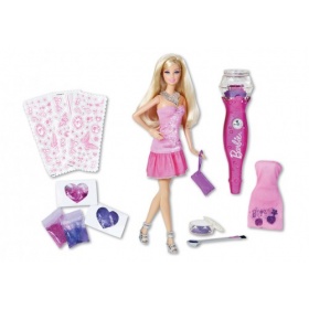 Vergroot Barbie glitterzuiger pop Barbie glitterzuiger pop