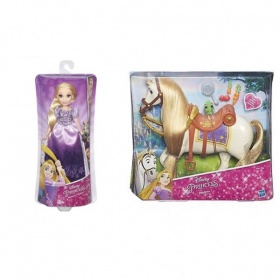 Vergroot Disney Prinses Rapunzel met Paard Disney Prinses Rapunzel met Paard