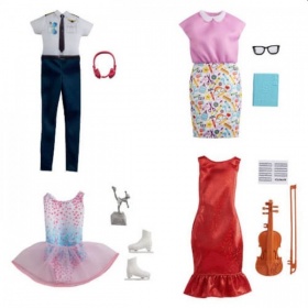 Vergroot Mattel Barbie Career Fashion 1-pack Mattel Barbie Career Fashion 1-pack