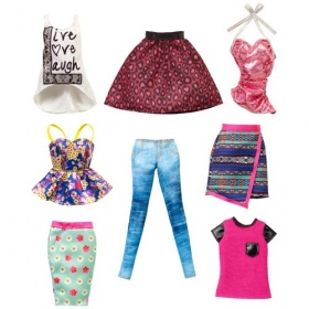 Vergroot Barbie Fasion 1 Set Barbie Fasion 1 Set