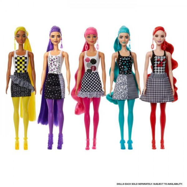 color reveal barbie