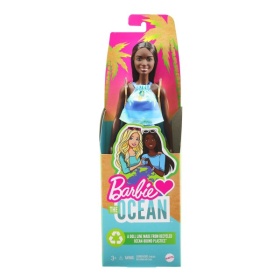 Vergroot Barbie loves the ocean - ocean print Barbie loves the ocean - ocean print