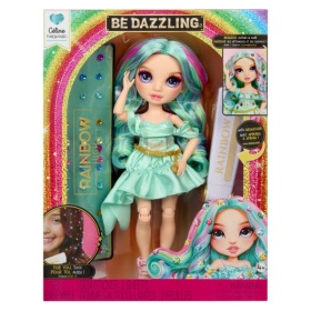 Vergroot Rainbow High Be Dazzling Fashion Dolls Celine Turquoise Rainbow High Be Dazzling Fashion Dolls Celine Turquoise