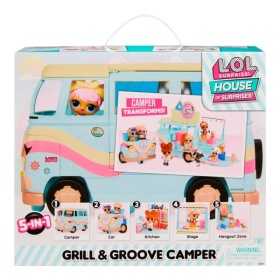 Vergroot LOL Surprise Grill Groove Camper LOL Surprise Grill Groove Camper