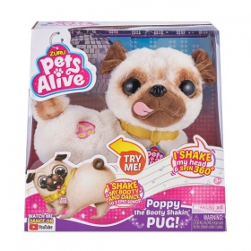 Vergroot Zuru Pets Alive Poppy De Dansende Pug Zuru Pets Alive Poppy De Dansende Pug