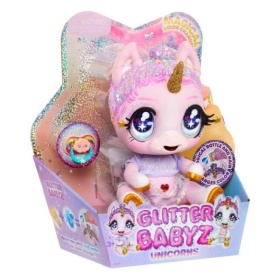 Vergroot Glitter Babyz Unicorn Doll Pink Rainbow Glitter Babyz Unicorn Doll Pink Rainbow