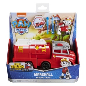 Vergroot Paw Patrol Big Truck Pups Deluxe Vehicle Marshall Paw Patrol Big Truck Pups Deluxe Vehicle Marshall