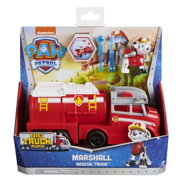 Paw Big Truck Pups Vehicle Marshall