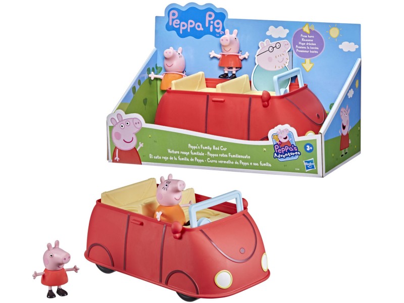 Peppa Family Red Car