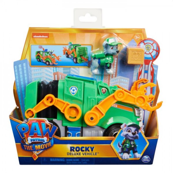 Paw Patrol The Movie Rocky's Voertuig Deluxe