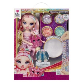 Vergroot Rainbow High Rainbow Shimmers With Slime Fashion Doll Bella Rainbow High Rainbow Shimmers With Slime Fashion Doll Bella