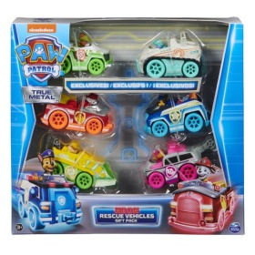 Vergroot Paw Patrol True Metal 1:55 6 Pack (Neon) Paw Patrol True Metal 1:55 6 Pack (Neon)