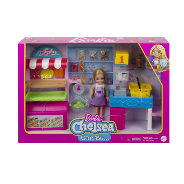 Barbie Chelsea Supermarkt Speelset