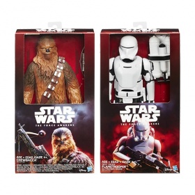 Vergroot Star Wars Episode VII 30cm DLX Figuur Chewbacca of Flametrooper Star Wars Episode VII 30cm DLX Figuur Chewbacca of Flametrooper