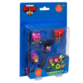 Vergroot Brawl Stars Figures 4,5 Cm 5 Pack Brawl Stars Figures 4,5 Cm 5 Pack