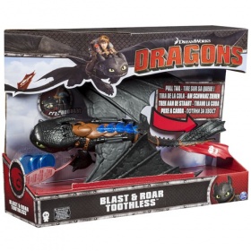 Vergroot Dragon Blast & Roar Toothless Dragon Blast & Roar Toothless