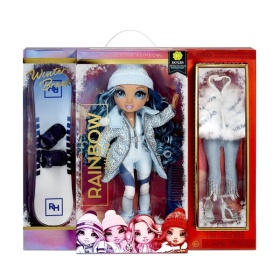 Vergroot Rainbow High Fashion Winter Break Doll- Skyler Bradshaw (Blue) Rainbow High Fashion Winter Break Doll- Skyler Bradshaw (Blue)