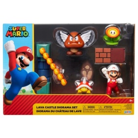 Vergroot Super Mario lava castle actieset 6,5cm Super Mario lava castle actieset 6,5cm