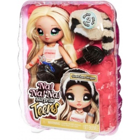 Vergroot Na! Na! Na! Surprise Teens Doll - Gretchen Stripes Na! Na! Na! Surprise Teens Doll - Gretchen Stripes