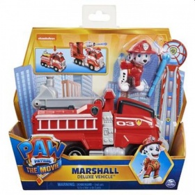 Vergroot Paw Patrol The Movie Deluxe Basic Vehicle Marshall Paw Patrol The Movie Deluxe Basic Vehicle Marshall