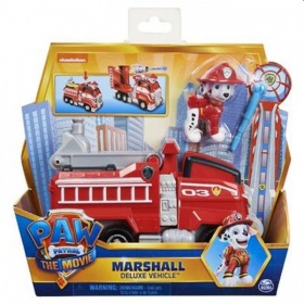 Paw Patrol The Movie Deluxe Basic Vehicle Marshall