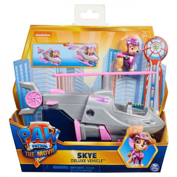 Paw Patrol The Movie Skye's voertuig deluxe