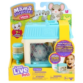 Vergroot Mama Surprise Mini Muis Little Live Pets Blauw Mama Surprise Mini Muis Little Live Pets Blauw