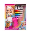 Bekijken Rainbow High Air Brush & Create Fashion Doll Purple Eyes
