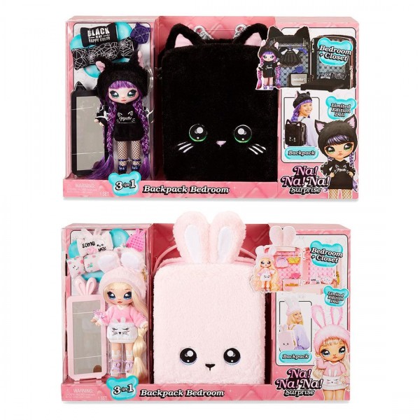Na! Na! Na! Surprise 3 in 1 Backpack Bedroom Playset