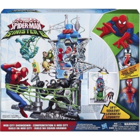 Vergroot Spider-Man Sinister Six Web City Set Spider-Man Sinister Six Web City Set
