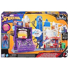 Vergroot Marvel Spiderman 10 Cm Venom Versus Web City Showdown Marvel Spiderman 10 Cm Venom Versus Web City Showdown