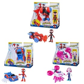 Spidey and friends voertuig en figuur