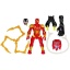 Mixmashers Spiderman Iron Spider Figuur Deluxe