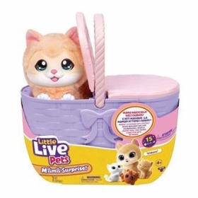 Vergroot Little Live Pets Mama Surprise Kat Verrassing In Mand Little Live Pets Mama Surprise Kat Verrassing In Mand