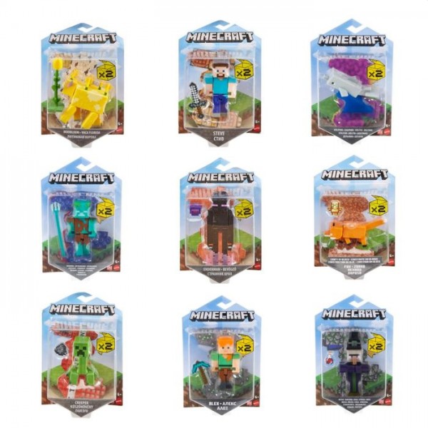 Minecraft 3.25Inch figuur