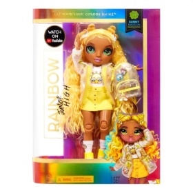 Vergroot Rainbow High Junior High Fashion Doll Sunny Madison Yellow Rainbow High Junior High Fashion Doll Sunny Madison Yellow