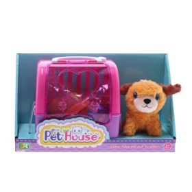 Vergroot Pluchiez Pluche Hond In Reiskoffer Met Accessoires Pluchiez Pluche Hond In Reiskoffer Met Accessoires
