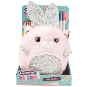 Scribble Me Furry Plush