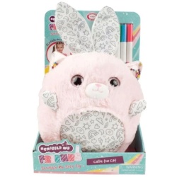 Scribble Me Furry Plush
