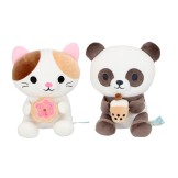 Pluchiez Pluche Dier Met Eten 19 Cm