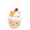 Pluchiez Sleutelhanger Pluche Cupcake 10 Cm