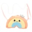 Pluchiez Pluche Handtasje Regenboog / Cupcake